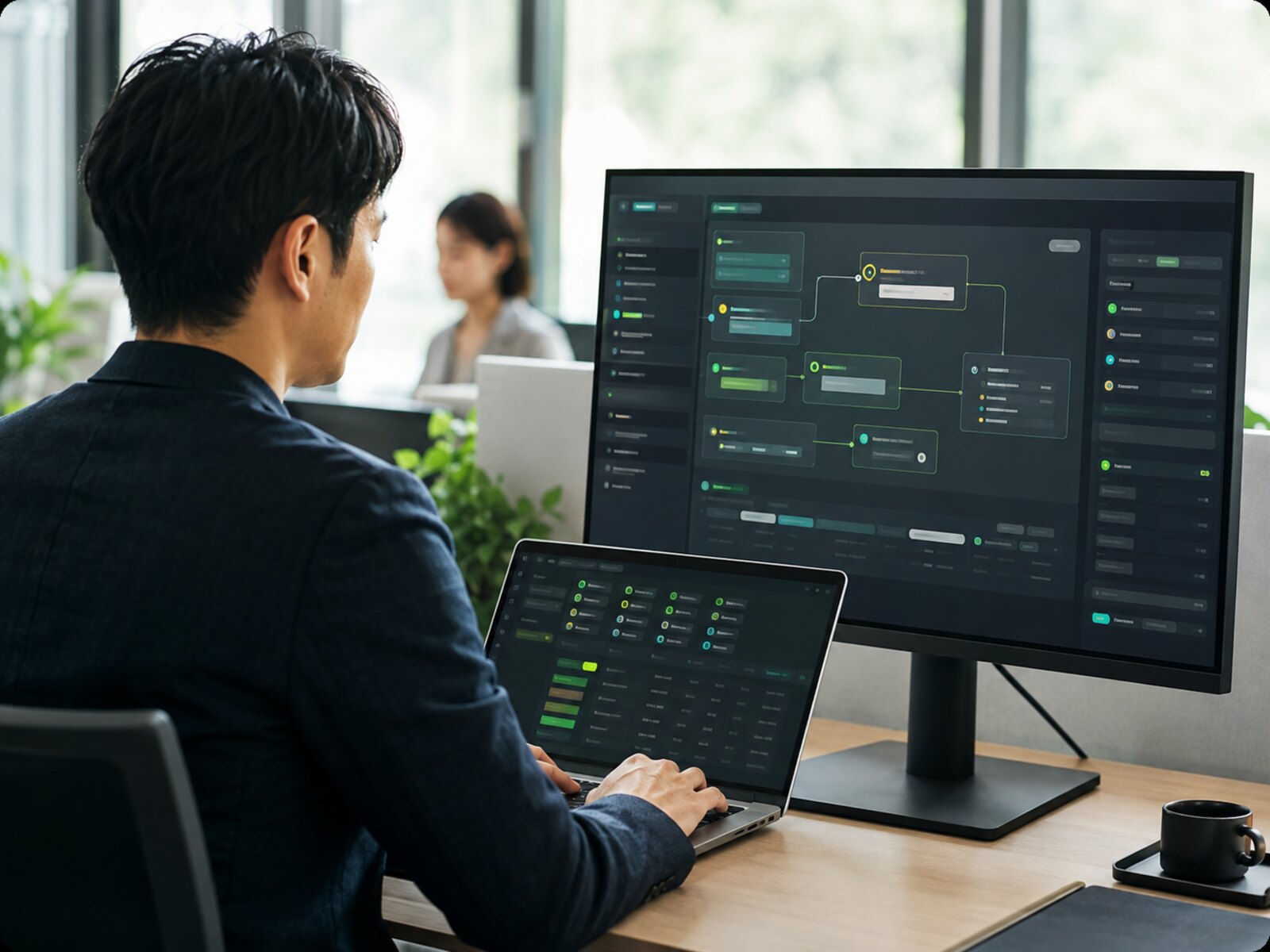 業務効率化システムのイメージ